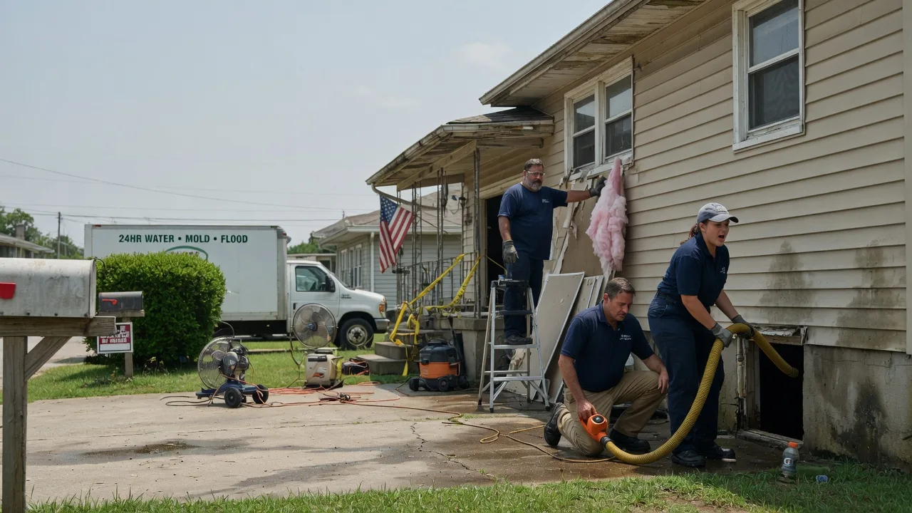 Water Damage Repair in Miltonvale, KS near me